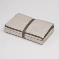 Housse de sac de couchage rectangulaire portable 3 saisons avec housse d'oreiller, drap de voyage doux et respirant pour adultes, idéal pour l'hôtel et le camping