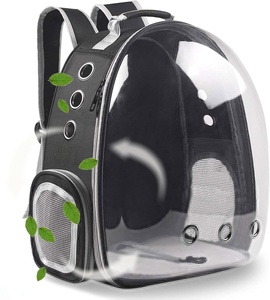 Wholesale Airline Approved Ventilate Transparent <b>Pet</b> Cat Dog Travel Carrying Bag Bubble <b>Backpack</b> <b>Carrier</b> for Hiking Airline - Product Image 1