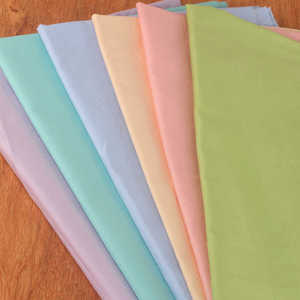 Tela de popelina de sarga de algodón puro sólido de 40 hilos, transpirable, para camisas, faldas, Hanfu, trajes de muñecas, sábanas y fabricación de bolsos - Product Image 2
