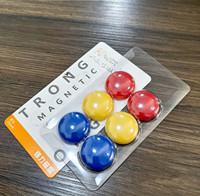 Emballage personnalisé sous blister en PVC pour aimants de tableau blanc colorés et épingles, présentoir de vente au détail, coque en plastique thermoformée sous vide