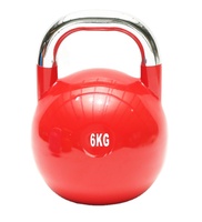 Pesas Rusas Clásicas de Acero con Código de Color para Gimnasio, Uso Comercial, Portátiles, de 4-32 kg, para Levantamiento de Pesas, Gratis
