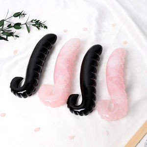 Hete Aanbieding Kristallen Ambachten Seks Speelgoed Volwassenen Healing Natuurlijke Kwarts Massage Staven Kristallen Dildo voor Mannen en Vrouwen - Product Image 1