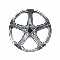 1 pièce - Jantes forgées monobloc chromées Leyi Koala, concaves profondes, 18-22 pouces, 5x112/114.3/120, compatibles avec M2/M3/M4 E36/E39/E60/E90