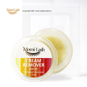 MOMI LASH ครีมเจลสีขาว 15 กรัม น้ำยาล้างกาวติดขนตา ใช้ได้กับขนตาแบบวอลลุ่มและต่อขนตา ล้างออกได้อย่างมีประสิทธิภาพ - Product Image 1