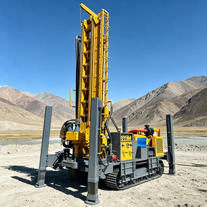 Nouvelle plateforme de forage rotative pour puits d'eau de 600 m avec moteur diesel et pompe 380 V pour les industries agricoles et de la construction - Product Image 1