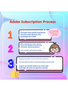 สำหรับ <span class=keywords><strong>Adobe</strong></span> ทุกแอปพลิเคชั่น2025ของแท้ระบบปฏิบัติการสำหรับองค์กร PS PR Ai หิ่งห้อยบรรจุทั่วไป mac/win มี M4ในสต็อก - Product Image 2