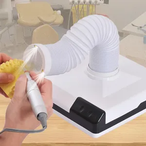 Colector de Polvo para Uñas con Luz Integrada, Extractor de Polvo para Manicura de Alta Succión, Aspiradora de Uñas Multiusos con Manguera Flexible para Dentistas - Product Image 3