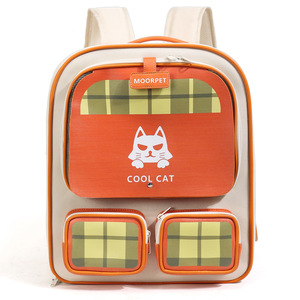 Bolsa para perros y gatos Moorpet, bolsa portátil para mascotas para salidas, bolsa de hombro doble transpirable, gran capacidad. - Product Image 5