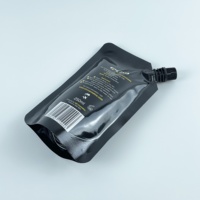 250ml de feuille d'aluminium liquide Doypack poche à bec verseur lotion pour cheveux crème recharge Sachet