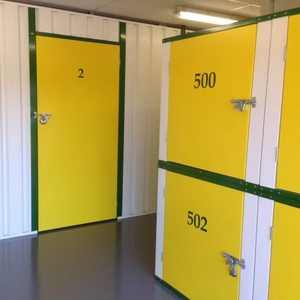 Mini-unité de stockage moderne en acier commercial avec climatisation intégrée pour entrepôt public en promotion avec garantie de 3 ans - Product Image 1