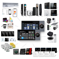 TUOAN Maison Intelligente Écran Tactile 7 Pouces Passerelle Android Panneau de Contrôle Central Intelligent avec 8 Haut-parleurs