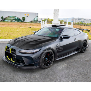 Dry Carbon Fiber Side Skirts For BMW G82 G83 M4 CMST V2 Style Body <b>Kits</b> - Product Image 3