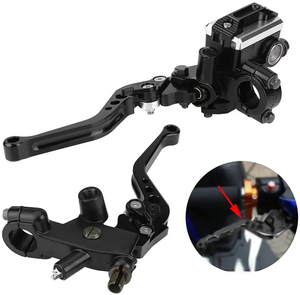 Ensemble de leviers de frein et d'embrayage universels CNC pour moto, guidon de 7/8 " (22 mm), compatible avec Honda, Kawasaki, Suzuki, Yamaha, Dirt Bike, Mini Bike - Product Image 6