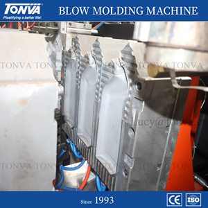 Fabricante de Máquinas de Moldeo por Extrusión y Soplado para Botellas de Limpiador de Inodoros de Plástico TONVA de 2 Cavidades - Product Image 3
