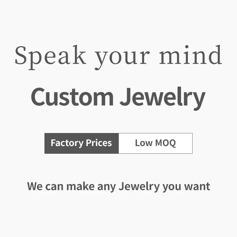 Wholesale Jewelry factory OEM ODM Service Custom Jewelry 18k Real Gold Ring Earring Bracelet Charm Necklace Chain