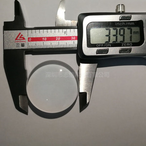 Fiber <b>Laser</b> Focus Lens D34F120 150 200mm Quartz High Accuracy 1064Nm For <b>Laser</b> Cutting Machine - Product Image 2