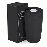 Bouteille d'eau isotherme en acier inoxydable ODM 350 ML, fine et droite, finition mate, pour les trajets quotidiens, réutilisable, sans BPA