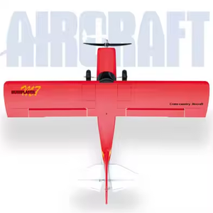 SJY-Qidi560 Avion RC 4 canaux sans balais à aile fixe en mousse EPP, modèle d'avion télécommandé à assembler, jouet pour adulte et garçon - Product Image 3