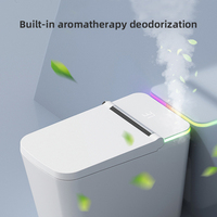 Lavage automatique Fonctionnement électrique Capteur de rinçage Wc Top Smart Seat Qualité Toilette intelligente