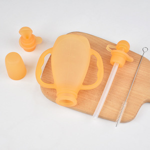Bolsa Reutilizable de Silicona para Almacenamiento de <span class=keywords><strong>Leche</strong></span> <span class=keywords><strong>Materna</strong></span> <span class=keywords><strong>con</strong></span> Doble Asa, Biberón Dispensador de <span class=keywords><strong>Cereal</strong></span> para Bebés - Product Image 5