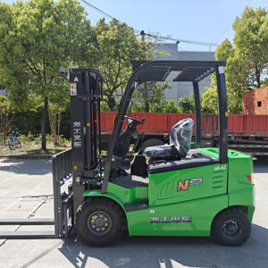 Carretilla elevadora eléctrica de emisión cero silenciosa de operaciones respetuosas con el medio ambiente de Venta caliente para almacenamiento sostenible - Product Image 2