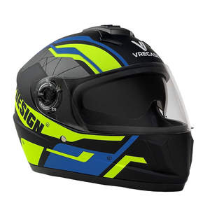Casco Integrale per Moto Certificato DOT con Visiera Trasparente + Parabrezza Nero Integrato, Casco di Sicurezza Integrale per Motociclisti - Product Image 1