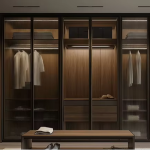 Armario de Madera Moderno y Personalizable con Gran Capacidad, Mueble de Almacenamiento Ecológico Independiente para Dormitorio - Product Image 1