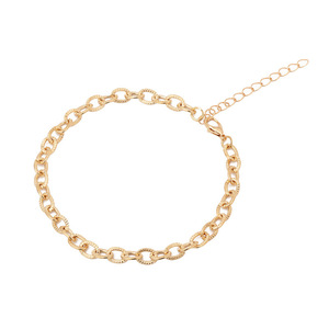 Punk Style <b>Gold</b> Plated Alloy <b>Anklet</b> Set Heart Chain With Key Charm Women's Fashion Jewelry Party Accessory - Product Image 5