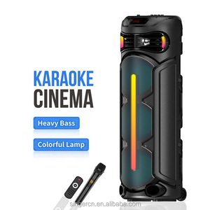 Zqs8312 Mới Nhất Bass Loa Ba 8 Inch Loa Lớn TWS Stereo Loa Với Ánh Sáng Mát Điều Khiển Từ Xa Không Dây Microphone - Product Image 1