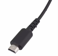 Cordon de câble de charge USB noir pour câble de chargeur d'alimentation NDSL pour Nintend DS Lite DSL