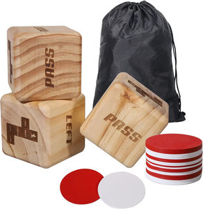 Juego de <span class=keywords><strong>dados</strong></span> de bonificación central izquierdo y derecho con 24 fichas enormes y bolsa de transporte - Product Image 4