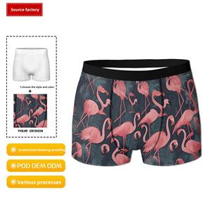 A Custom-Made Men's Breathable Boxer Briefs, Quick-Drying, Sexy <strong>Gay</strong> Boxer Briefs - Product Image 4