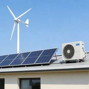 Système de pompe à chaleur air-eau alimenté par l'énergie éolienne et solaire pour le chauffage domestique - Product Image 3