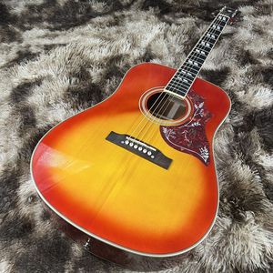 41" High Quality Guitar for <b>Top</b> Solid Spruce Shape Handmade Steel <b>String</b> Student Practising Acoustic Guitar for Sale - Product Image 6