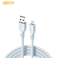 Cable Trenzado de Nailon USB Tipo C a Tipo C XTAURI PD100W, USB2.0 480Mbps 20V 5A, Carga Súper Rápida, Certificación CE RoHs Reach