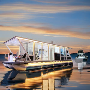 เรือนแพอลูมิเนียมสำเร็จรูปขนาด 11 เมตร ใช้งานได้หลากหลาย เช่น ให้เช่าหรืออยู่อาศัย - Product Image 2