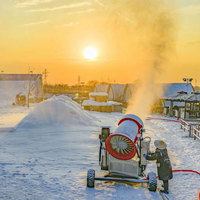 Machine à neige à faible consommation d'énergie, vente directe d'usine, canon à neige pour l'hiver, pistes de ski, canon à neige artificiel