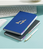Agenda annuel OEM 2027 en anglais, portugais et espagnol, journal quotidien, planificateur d'autodiscipline, carnet