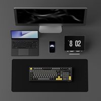 Nuevo Teclado Mecánico para Juegos 5098B Negro Dorado OEM, Bluetooth 5.0/2.4GHz/USB-C, Tres Modos, Retroiluminación Ajustable, Rueda de Desplazamiento, ISO-DE