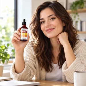 Gotas Líquidas de Vitamina B12, B6 y B1 con Folato, Suplemento para la Salud de Marca Privada OEM, Logotipo Personalizado - Product Image 4