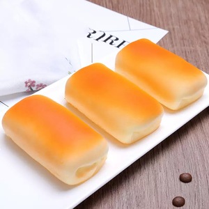 Vui Nhộn Và Căng Thẳng Giảm PU Chất Liệu Bánh Mì Hình Mô Phỏng Đồ Chơi Fluffy Muffin Mô Hình Với Phô Mai Mật Ong Ngọt Ngào Bơ - Product Image 5