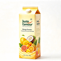 Commerciële drankbasis zoetzuur mango pomelo sago geconcentreerd fruitsap siroop voor dessert dranken