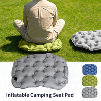 Coussin de siège gonflable léger et portable, imperméable, pour chaise de camping, tapis pour toutes les saisons, activités de plein air, voyages, randonnée
