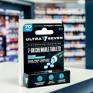 Cao cấp tùy chỉnh 7-Oh nhai máy tính bảng bao bì UV mờ véc ni cán móc áo hộp hiển thị cho thuốc - Product Image 6