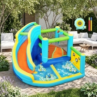 Château gonflable commercial USA en stock, château de saut Princesse, petit parc de jeux pour enfants, château gonflable extérieur pour la maison pour enfants