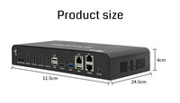 Procesador de Video Creativo 4K60, Dispositivo de Control Mágico con Empalme de 4 Pantallas, Superposición de 10 Capas, Reproductor Integrado para Señalización Digital