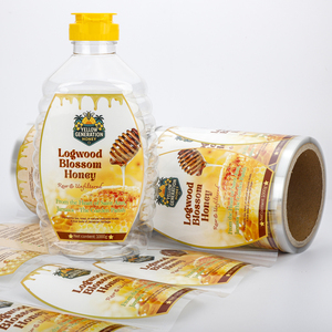 Tùy Chỉnh Nghi Thức Thiết Kế Dính Không Thấm Nước Mật Ong Chai Với In Ấn Nhãn Ong Mật Ong Lọ Thủy Tinh Sticker Cho Bao Bì Thực Phẩm - Product Image 3