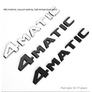4 Matic Badge nuevas pegatinas de coche antiguo para mercedes-benz serie W204 W205 W211 W203 4WD maletero trasero reacondicionamiento Interior decoración exterior - Product Image 1