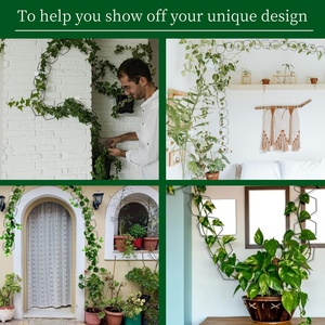 Treillis hexagonal mural en fer pour plantes grimpantes d'intérieur, idéal pour azalées, monstera, pothos et <span class=keywords><strong>lierre</strong></span> - Product Image 6