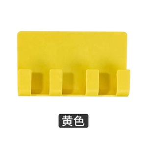 Support de chargement de téléphone portable créatif sans trou pour téléphone portable <span class=keywords><strong>Ipad</strong></span> étagère de chargement support mural non marquant 4 crochets supports de stockage - Product Image 4